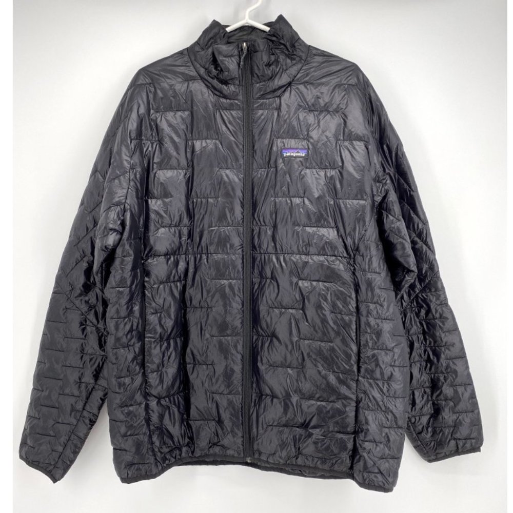 Patagonia Micro Puff Insulated Hoodie Black
